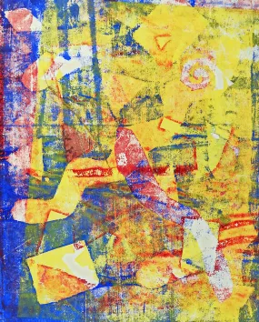 Abstract Geometric Painting