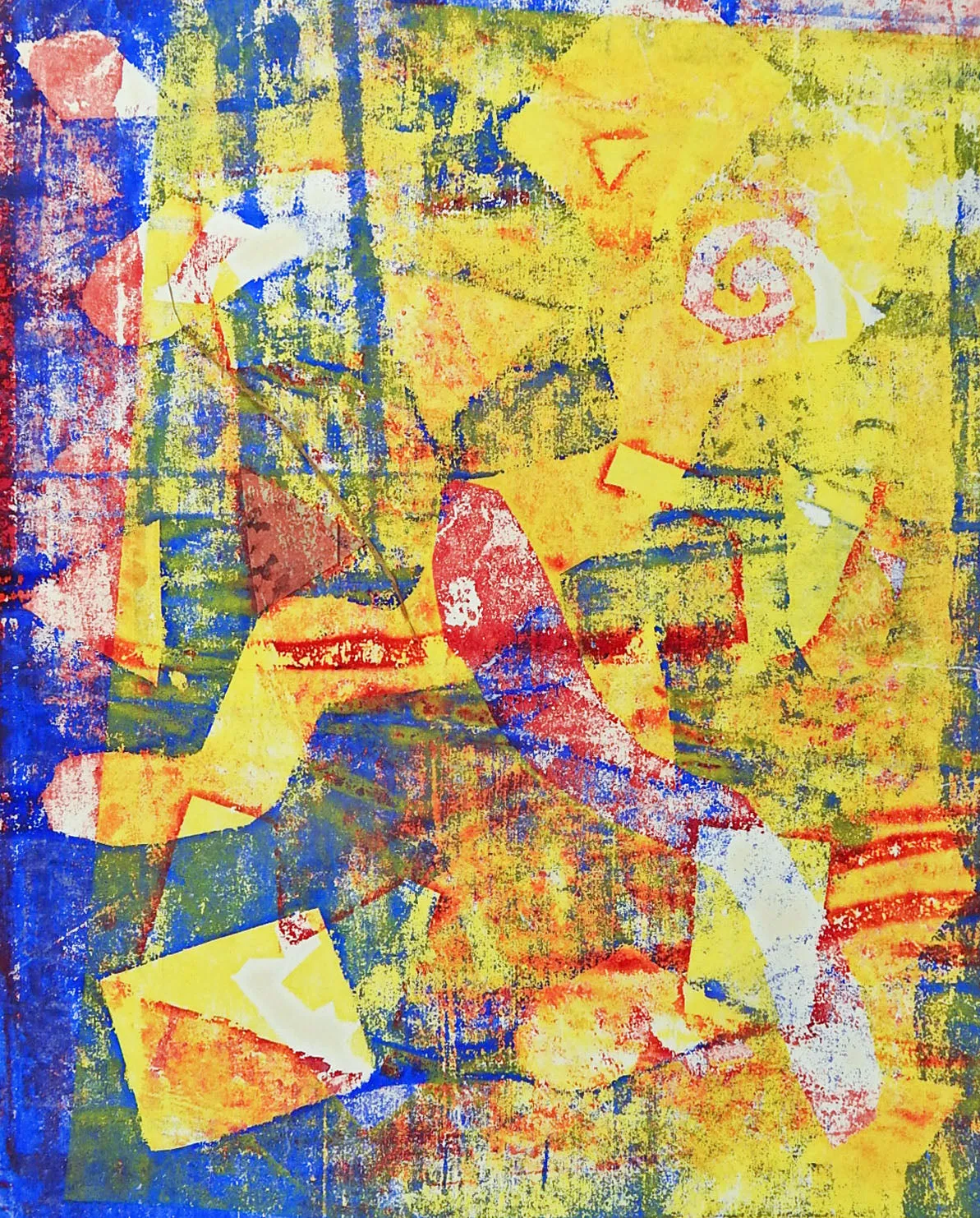Abstract Geometric Painting