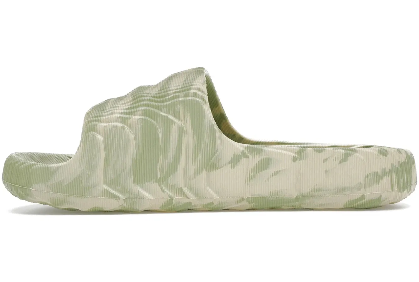 Adidas Adilette 22 Slides Magic Lime St Desert Sand