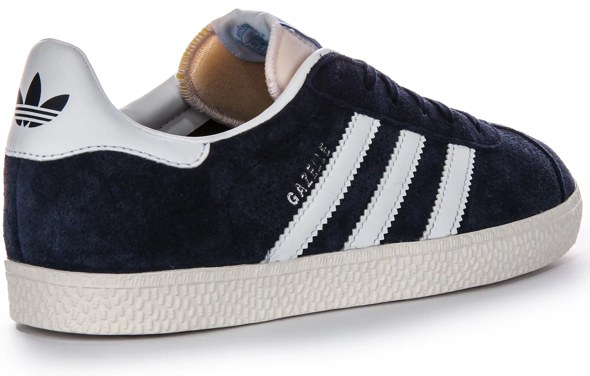Adidas Gazelle In Navy White For Youth