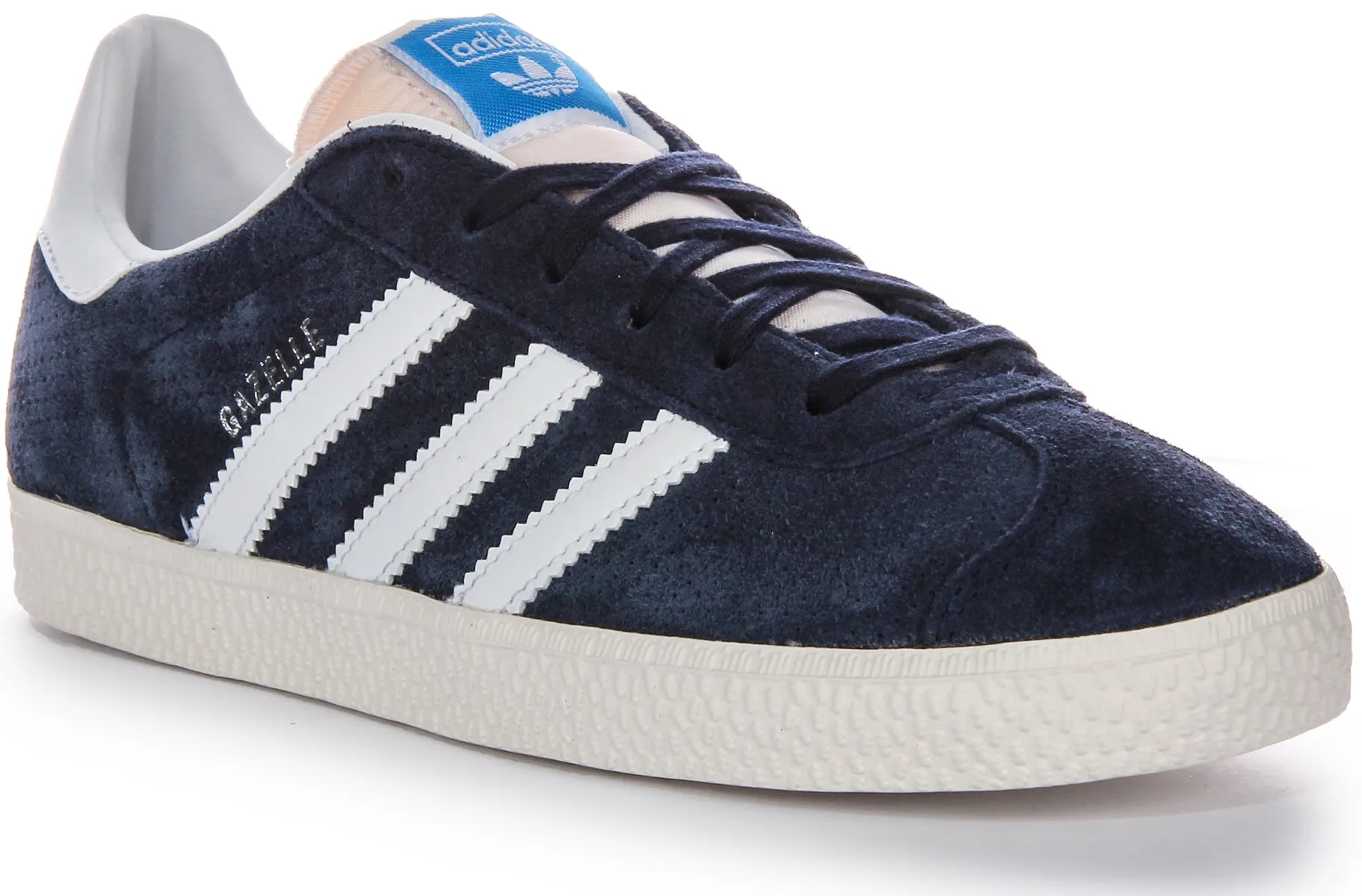 Adidas Gazelle In Navy White For Youth