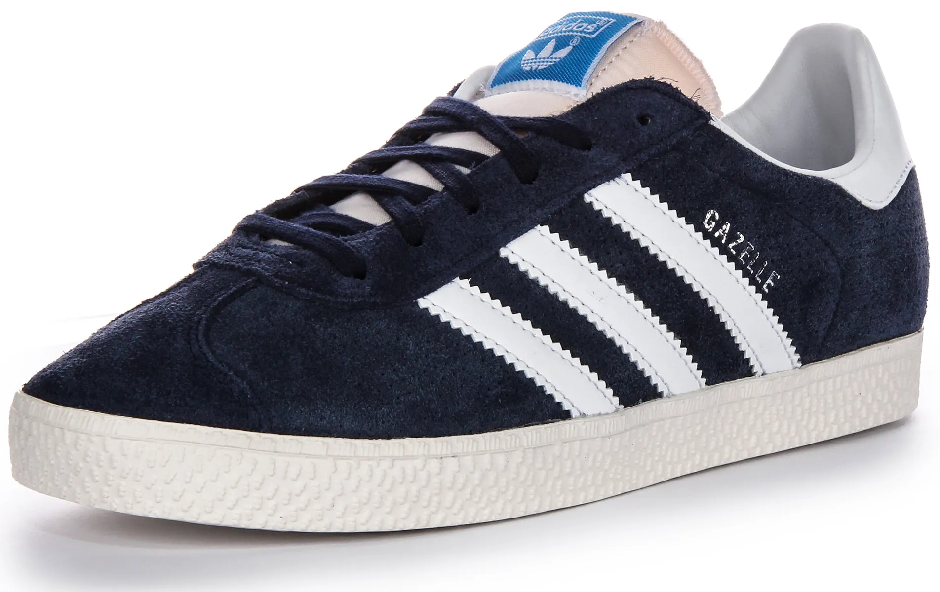 Adidas Gazelle In Navy White For Youth