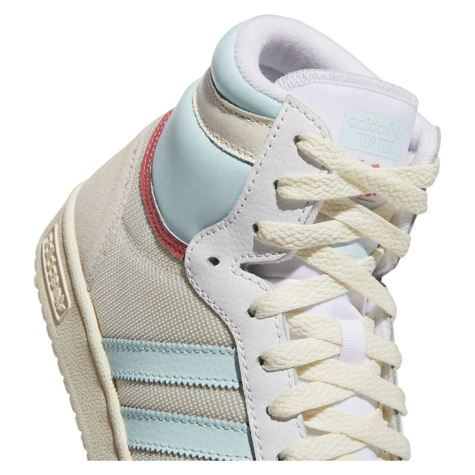 adidas Originals Unisec Top Ten RB Shoes - Cream White / Almost Blue