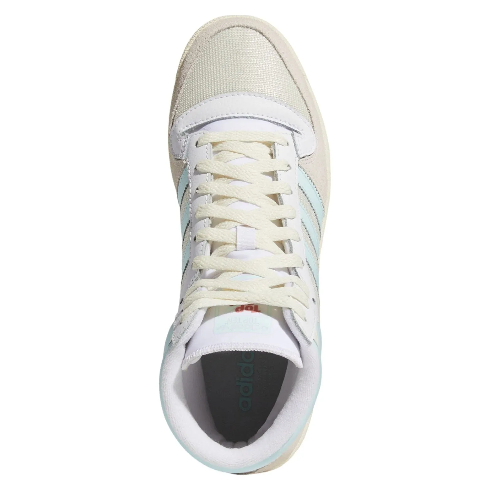 adidas Originals Unisec Top Ten RB Shoes - Cream White / Almost Blue