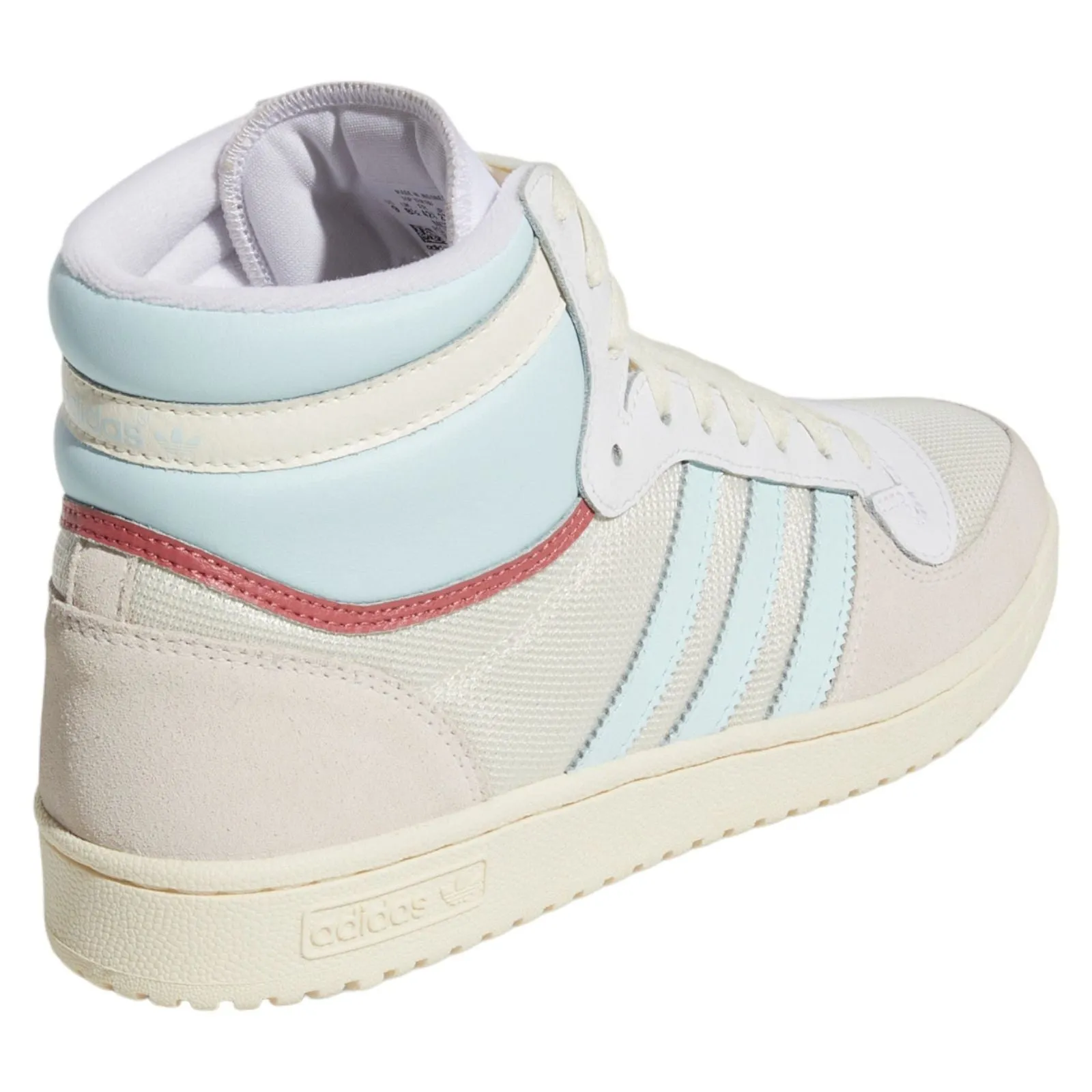 adidas Originals Unisec Top Ten RB Shoes - Cream White / Almost Blue