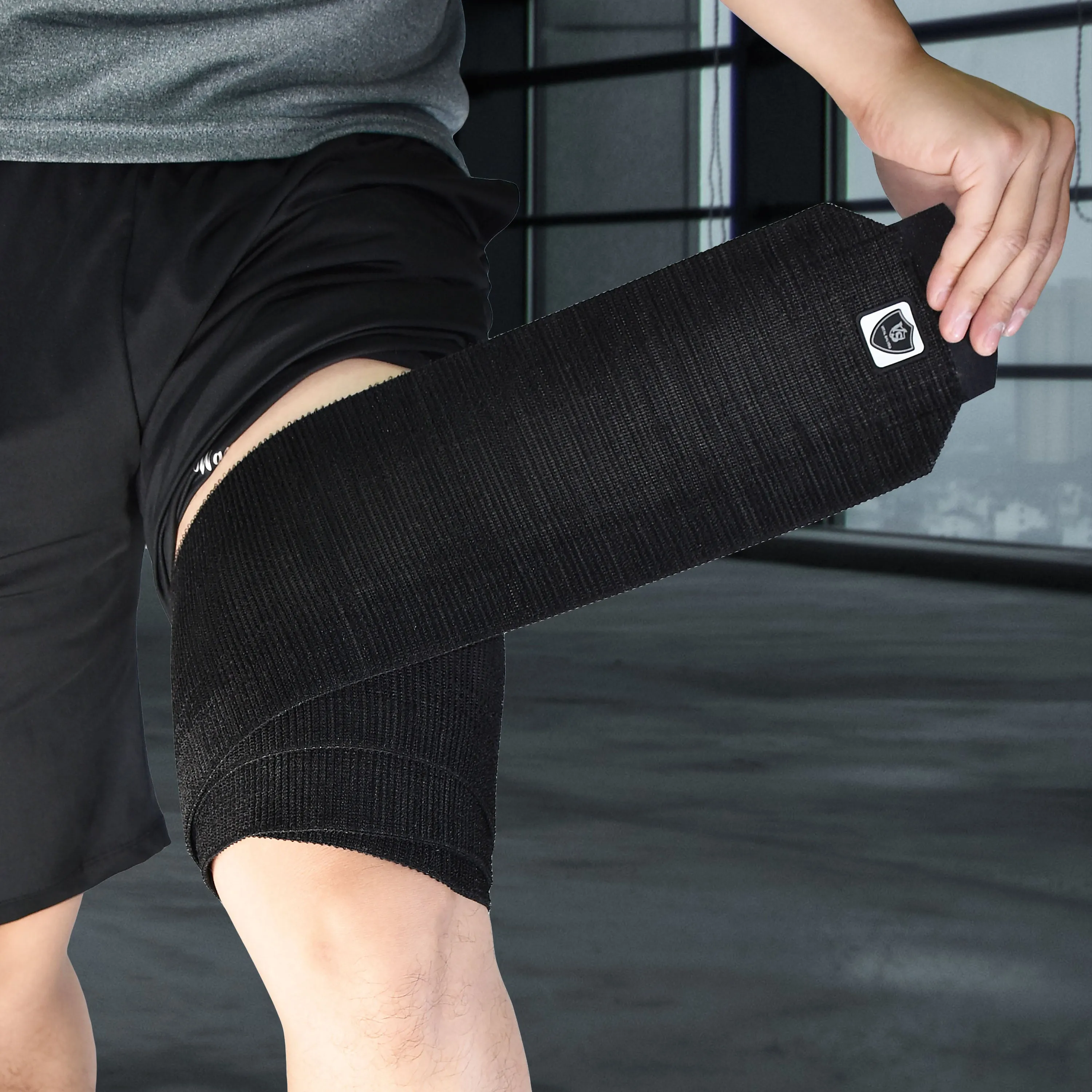 Adjustable Elastic Compression Leg Bandage Wrap (1PC)-5.5"*70"