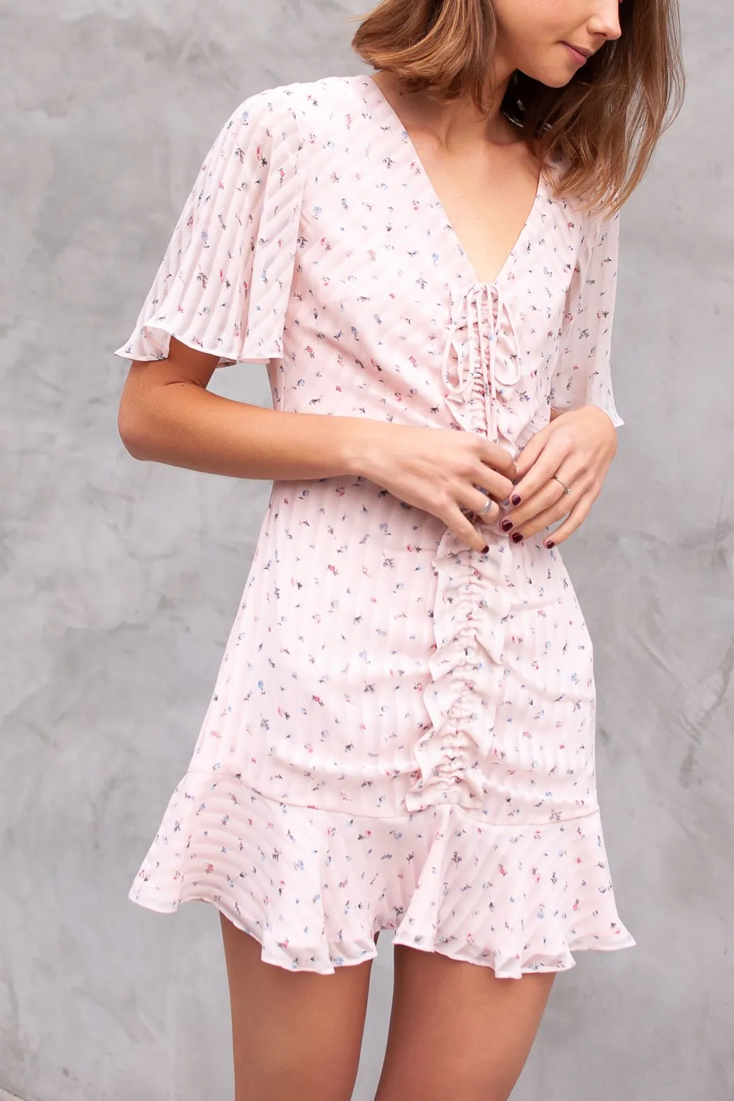 Amalfi Ruched Mini Dress