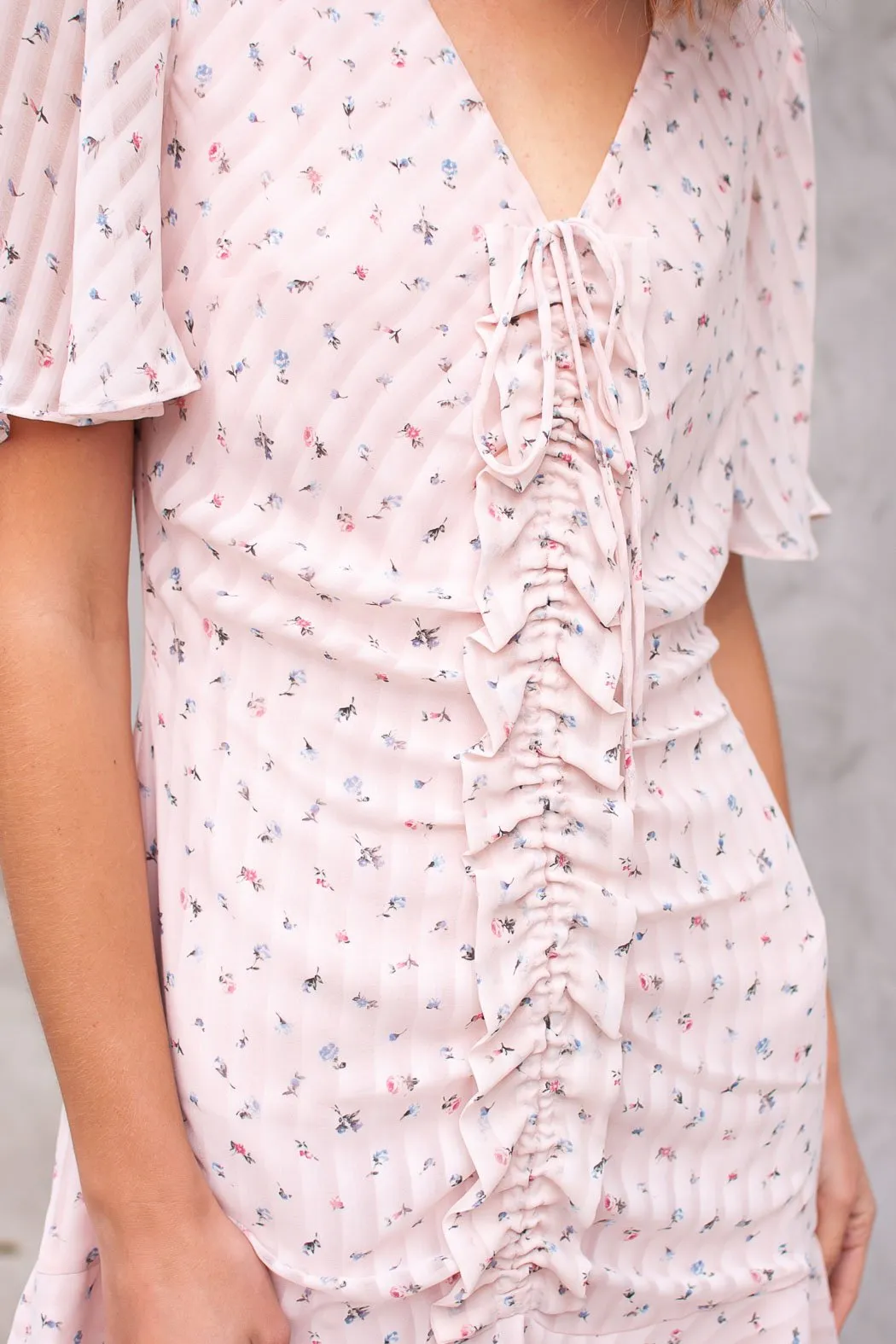 Amalfi Ruched Mini Dress