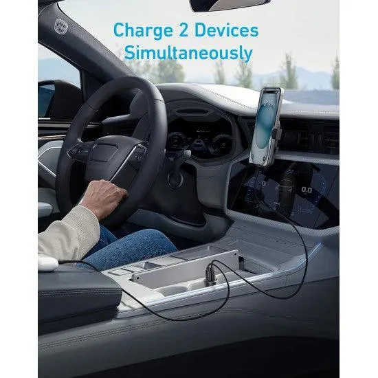 Anker PowerDrive Car Charger 30W, 2Ports - Black