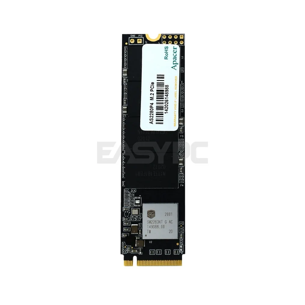 Apacer 256GB/512GB and 1TB M.2 PCIe Solid-State Drive