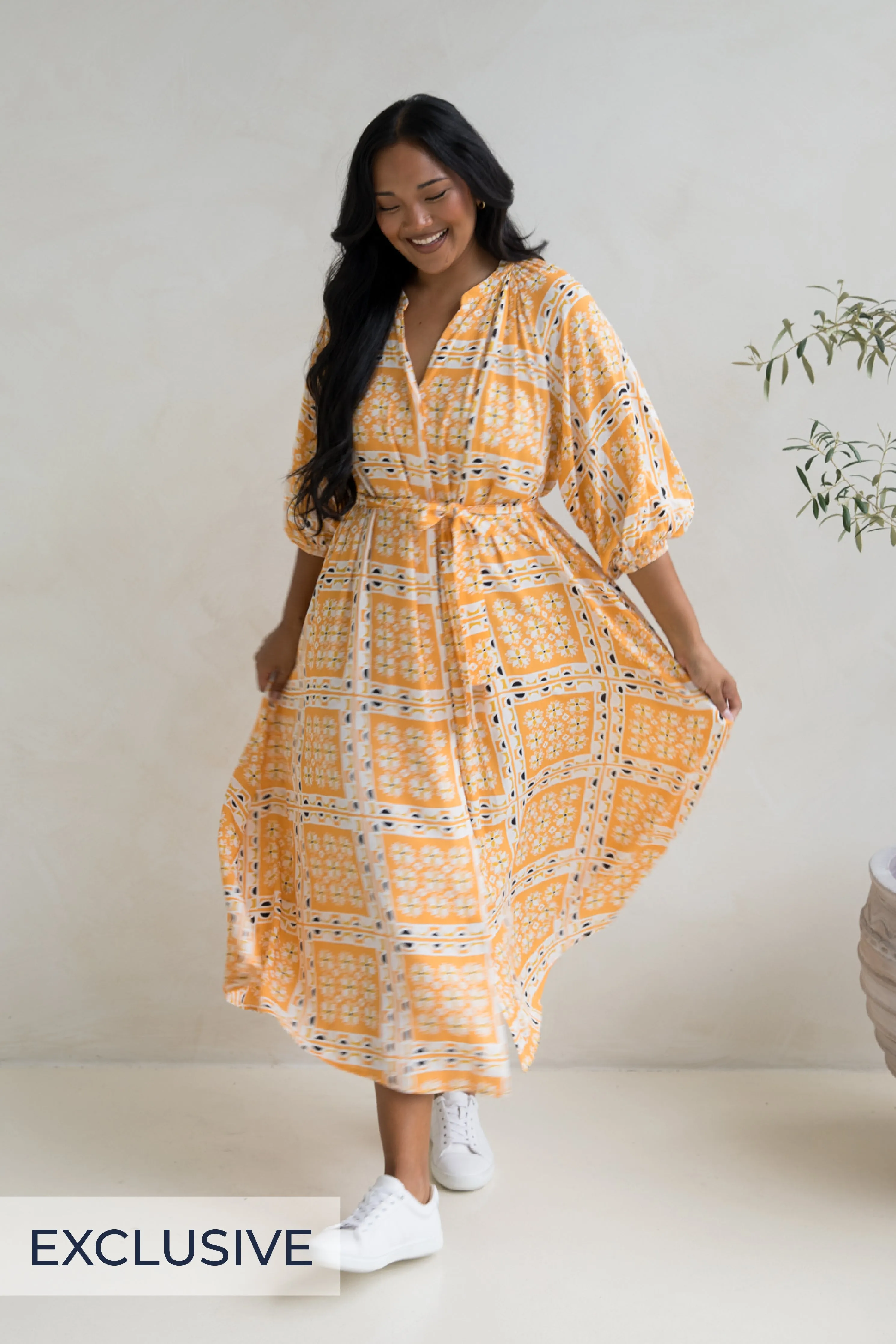 Athena Dress in Trella