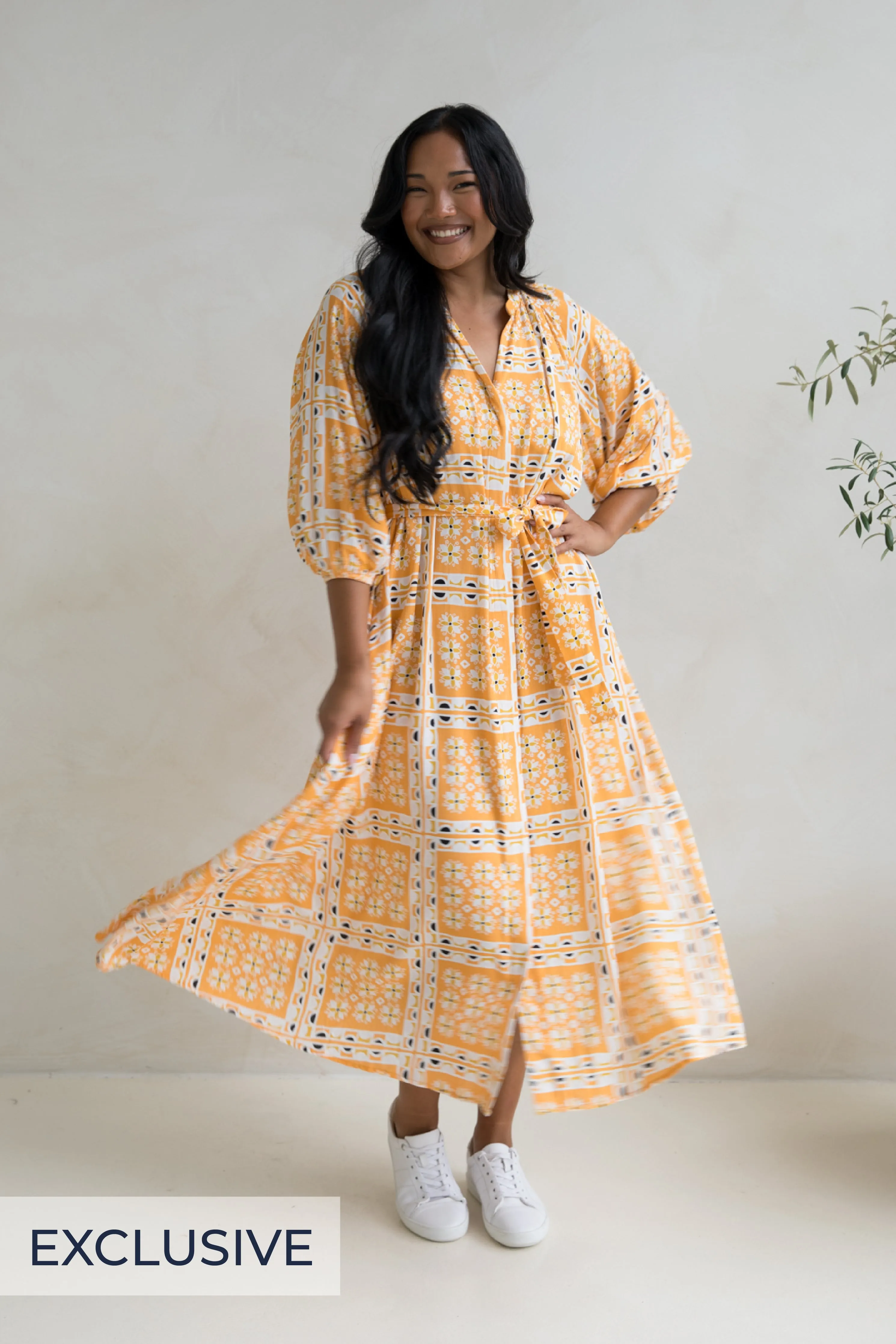 Athena Dress in Trella