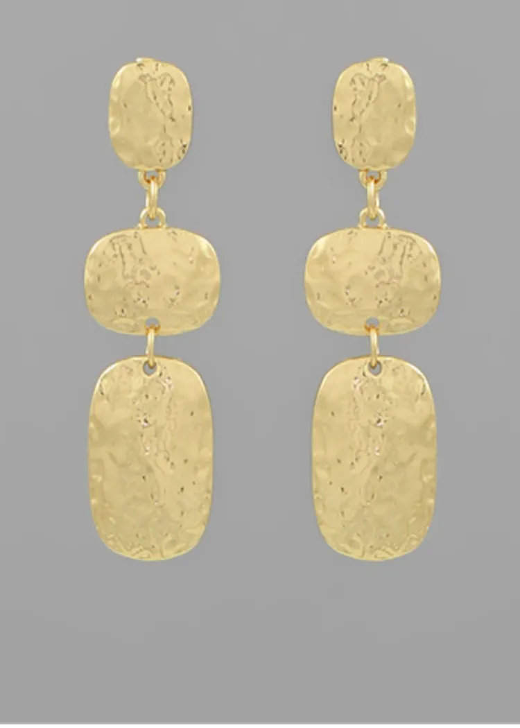 Ayla Drop Earrings- Gold