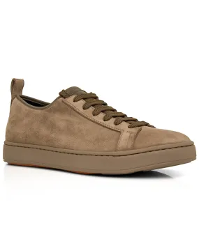 Beige Suede Sneaker