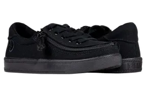 Billy Kid's Black to the Floor Canvas BILLY Classic Lace Lows