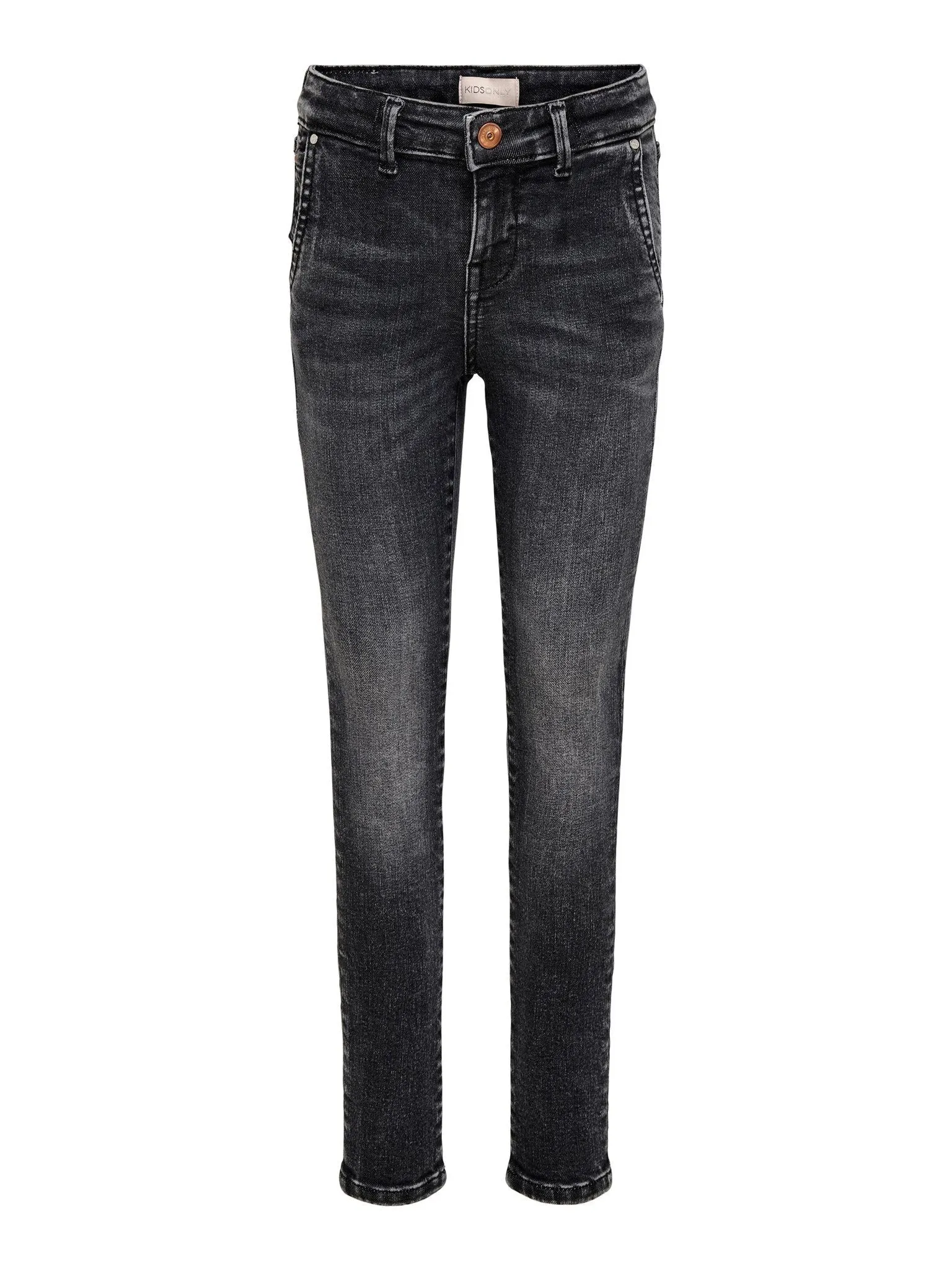 Blush Mid Waist Jeans - Sort