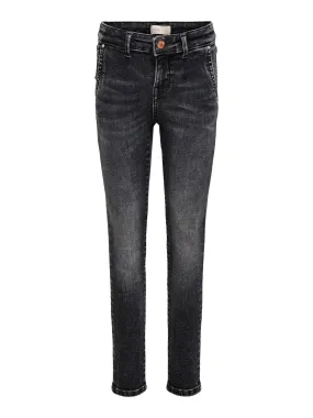 Blush Mid Waist Jeans - Sort