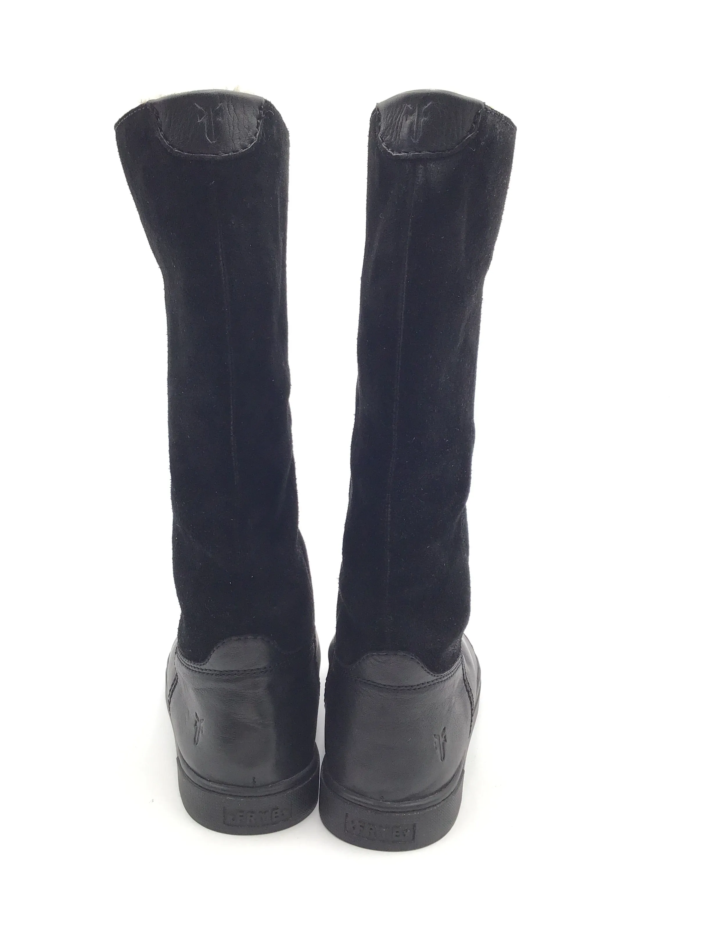 Boots Designer By Frye In Black, Size: 8