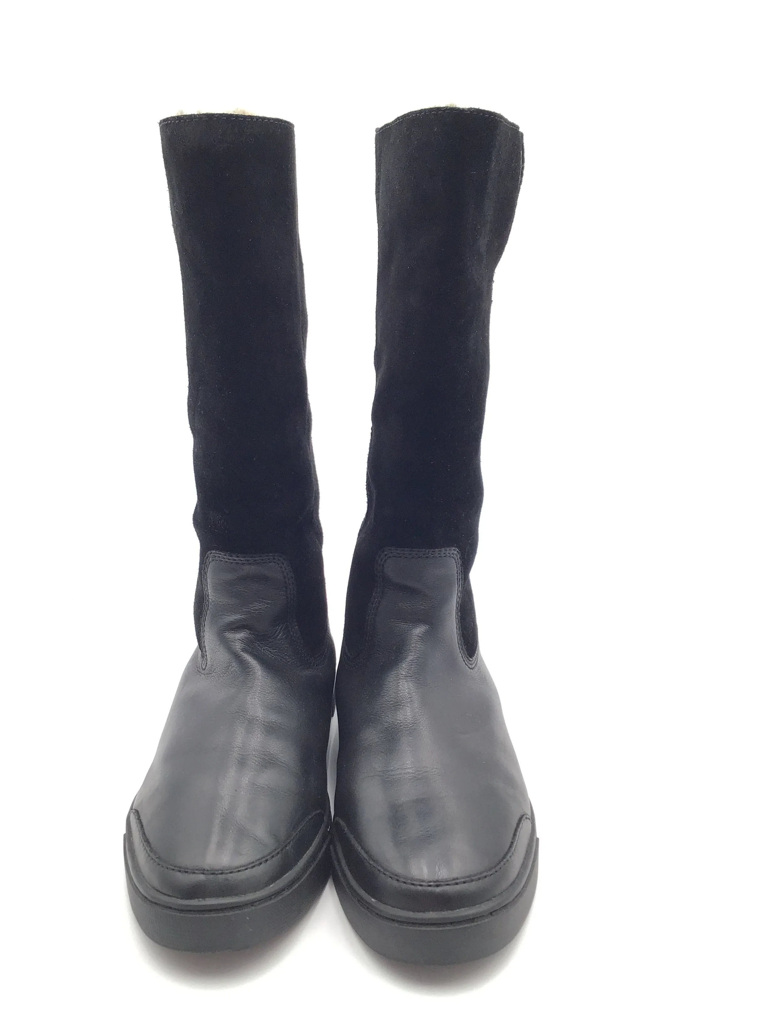 Boots Designer By Frye In Black, Size: 8