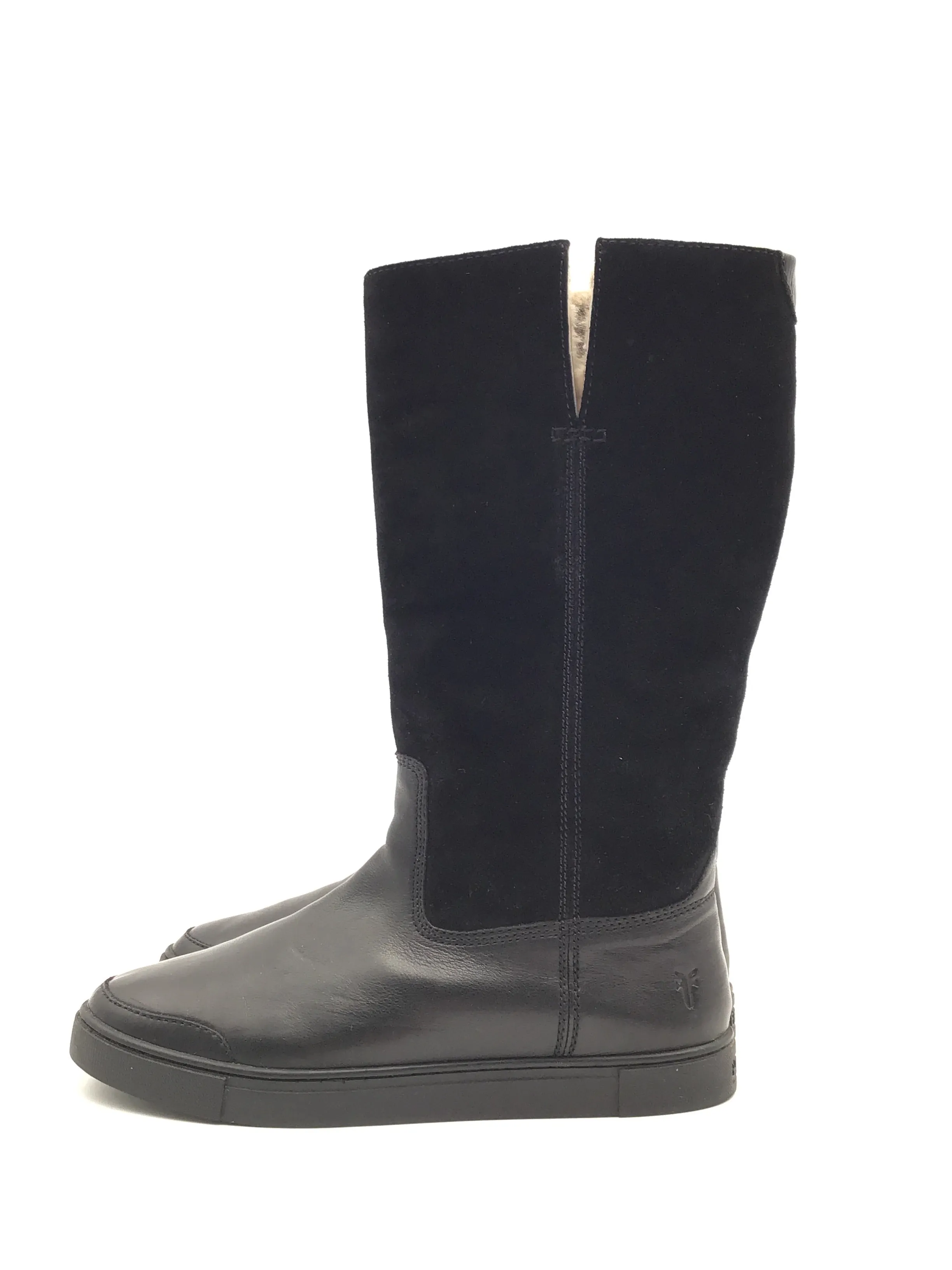 Boots Designer By Frye In Black, Size: 8
