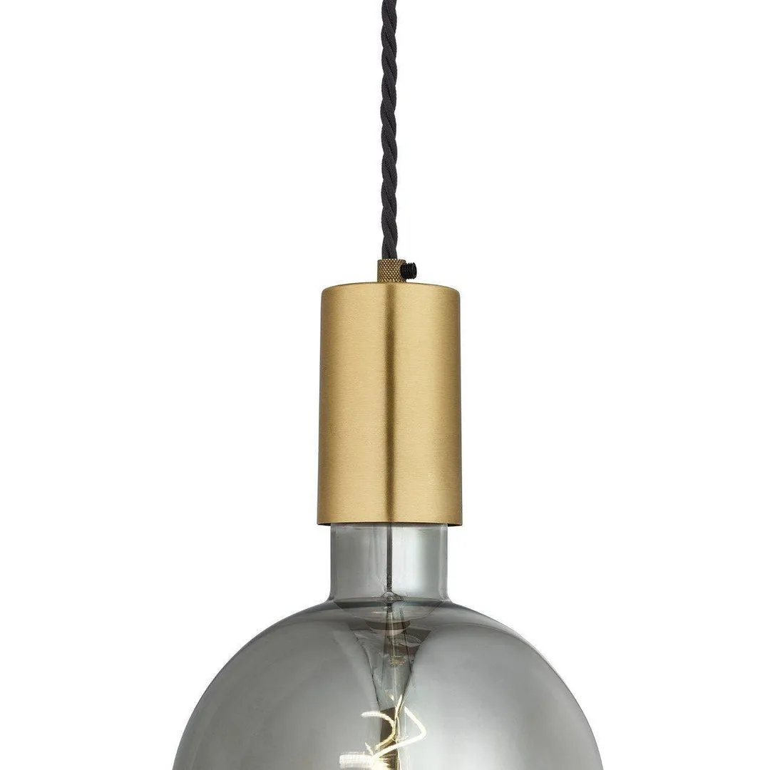 Brass Sleek Large Edison Pendant - 1 Wire - Industville