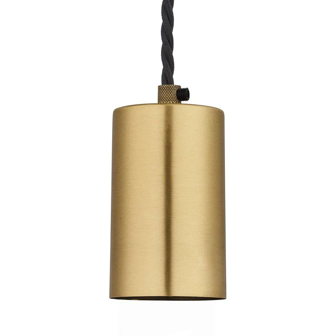 Brass Sleek Large Edison Pendant - 1 Wire - Industville