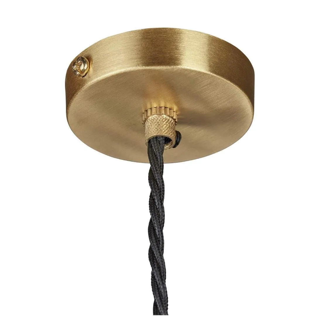 Brass Sleek Large Edison Pendant - 1 Wire - Industville