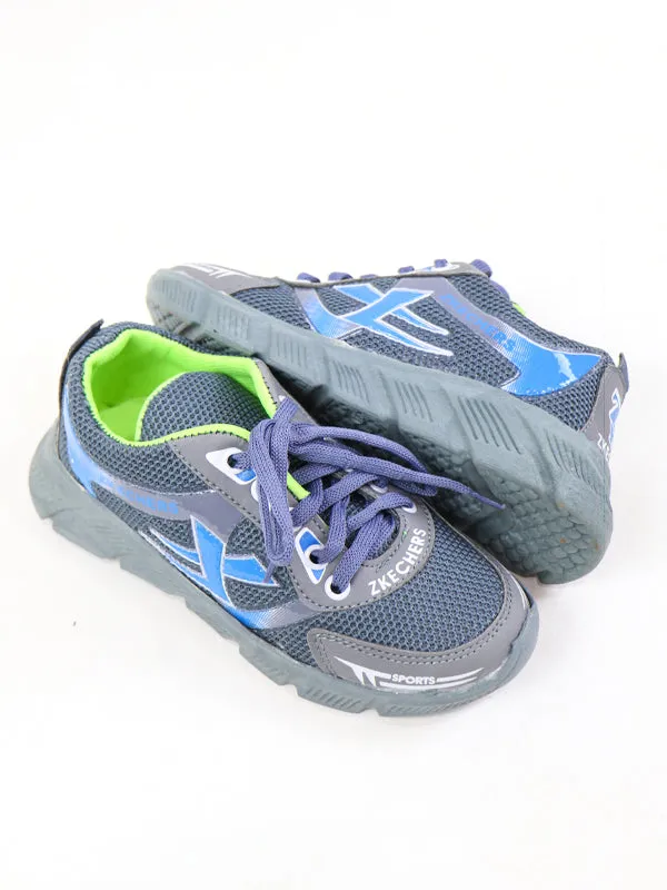 BS38 Boys Shoes 8Yrs - 17Yrs X Grey