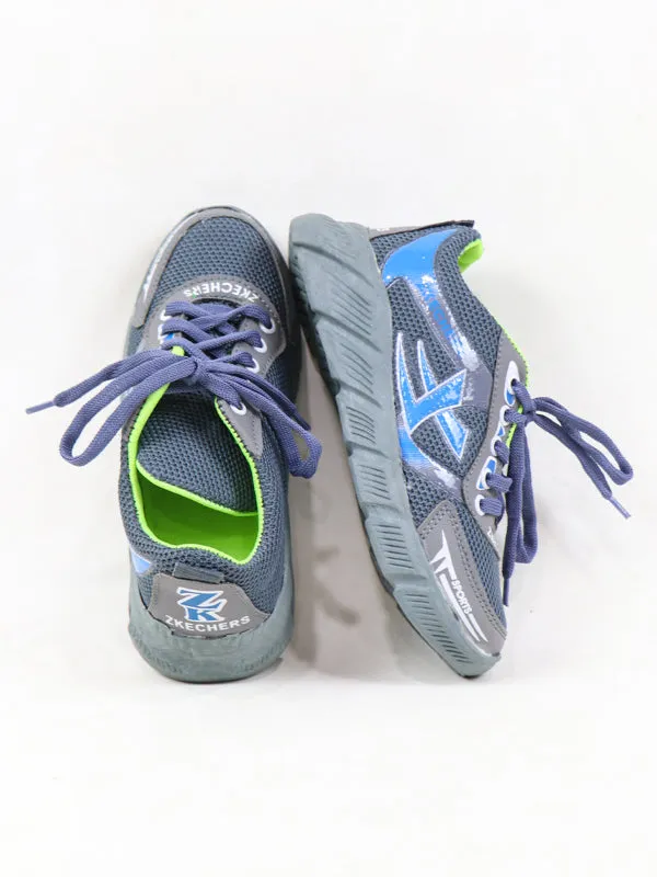 BS38 Boys Shoes 8Yrs - 17Yrs X Grey