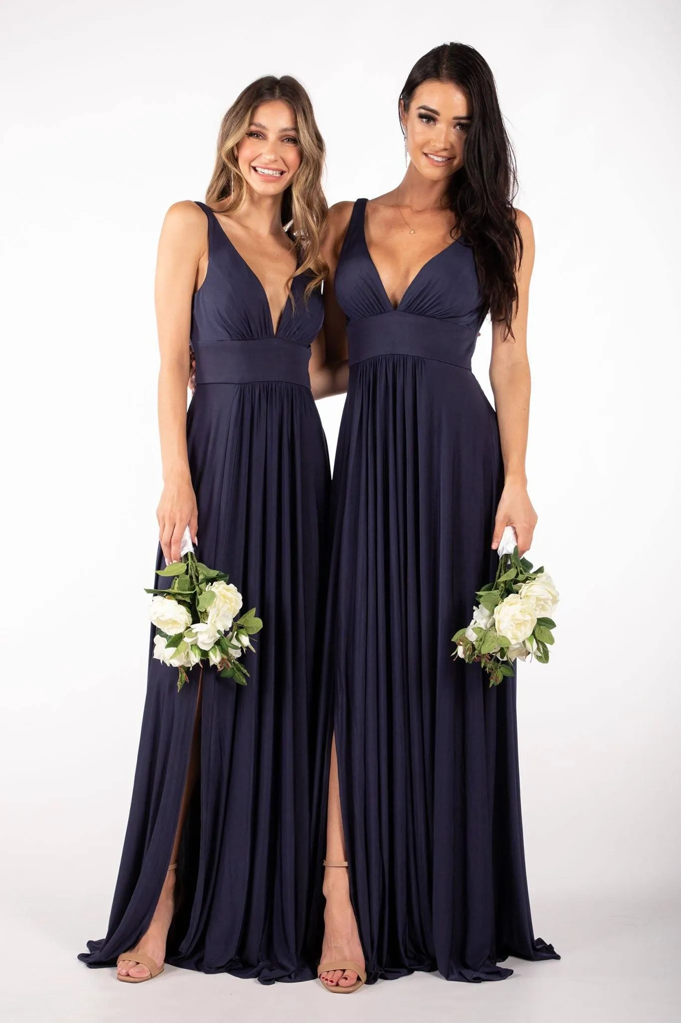 CATALINA A-Line Maxi Dress - Navy