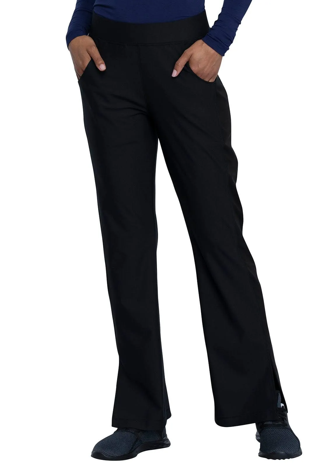 Cherokee Form  Mid Rise Moderate Flare Leg Pull-on Scrub Pant CK091