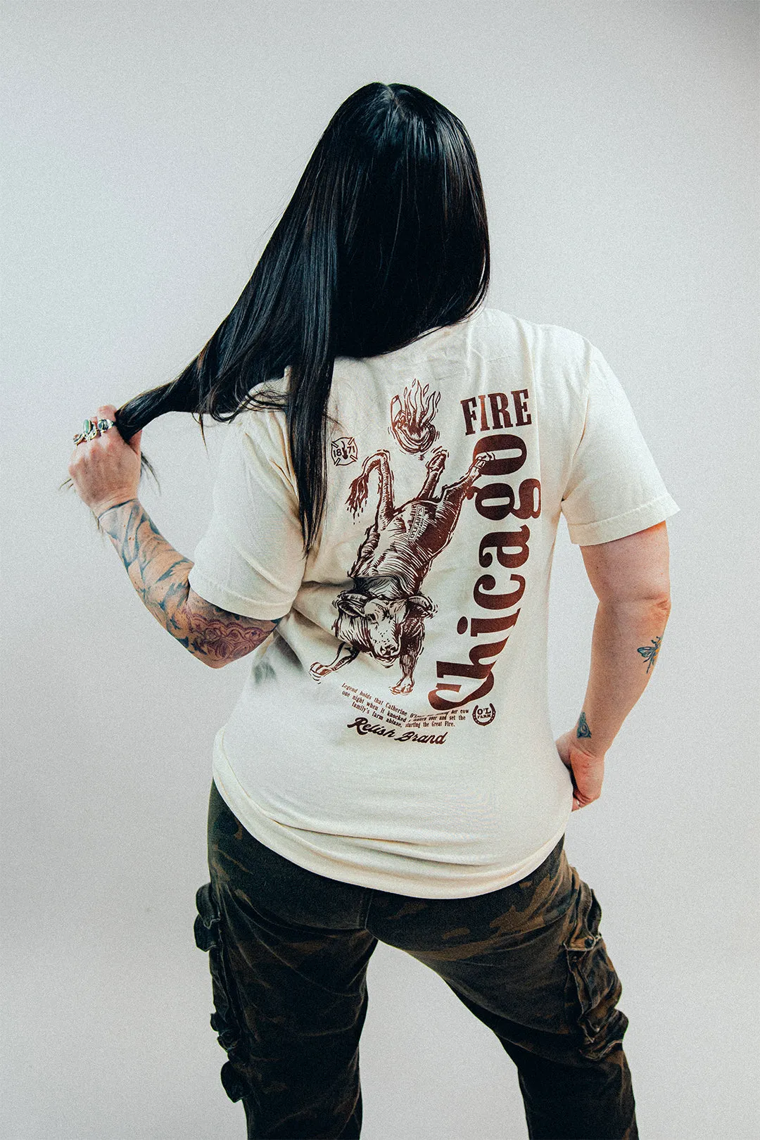 Chi Fire - 1871 - Ivory - Garment Dyed