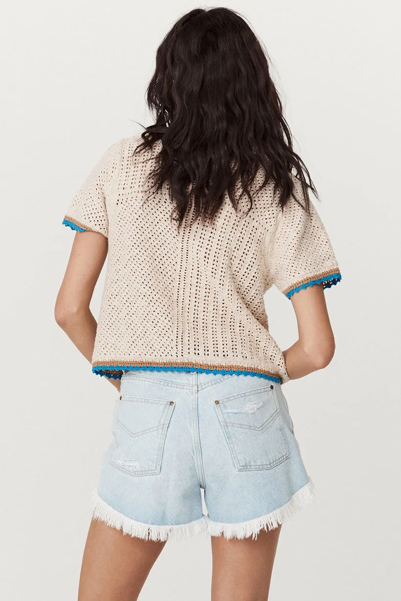 Coastal Granny Short Sleeve Top