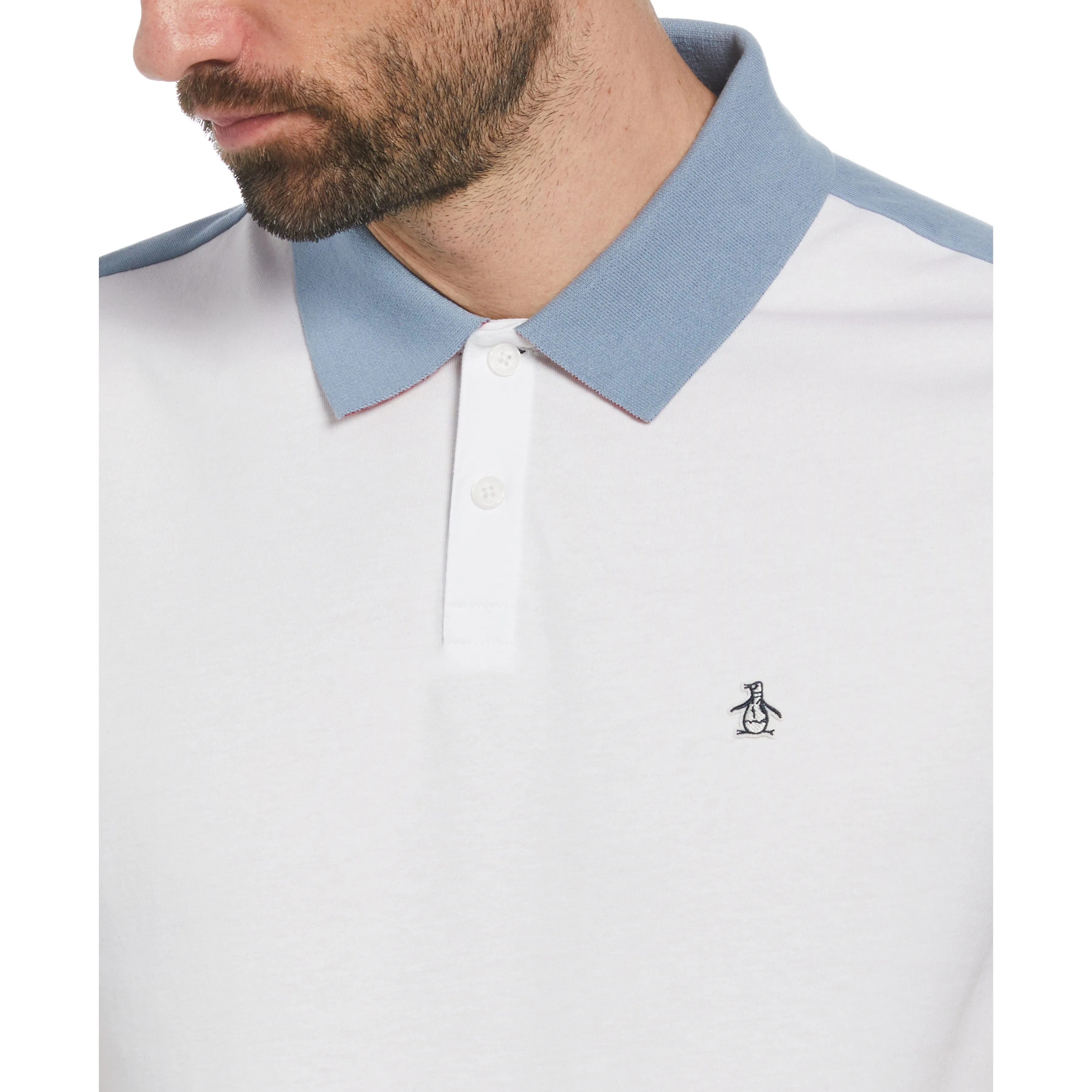 Color Block Polo