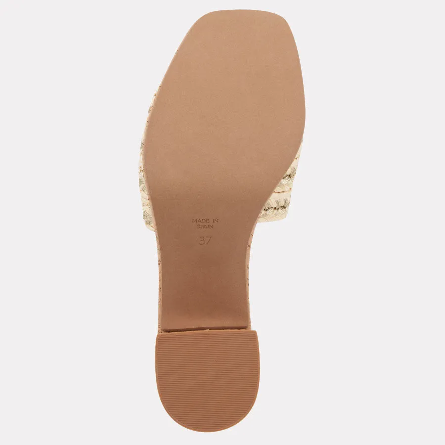 Cypress Raffia Heel
