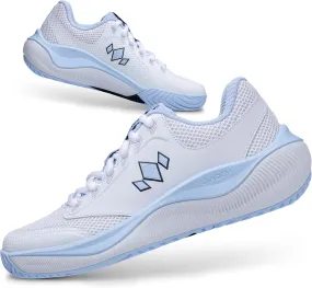 Diadem Court Flo Pickleball and Tennis Unisex Shoes | Ultra-Breathable, Lightweight Court Sneakers for Comfort & Performance, Non-Marking Durable Outsole