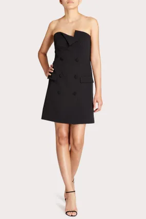 Emme Strapless Blazer Cady Dress