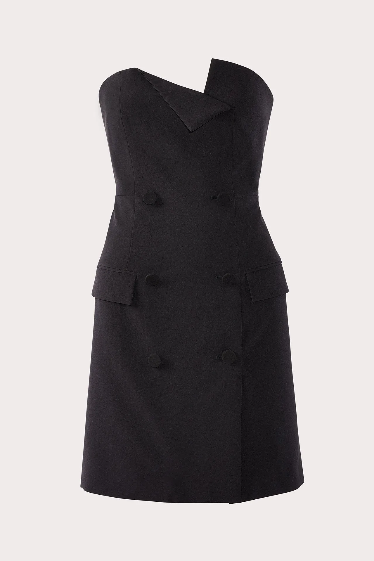 Emme Strapless Blazer Cady Dress