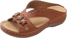 Flip Flops for Women Orthopedic Wedge Sandals Arch Support Sandals Casual Walking Sandal Vacation Slip on Shoes