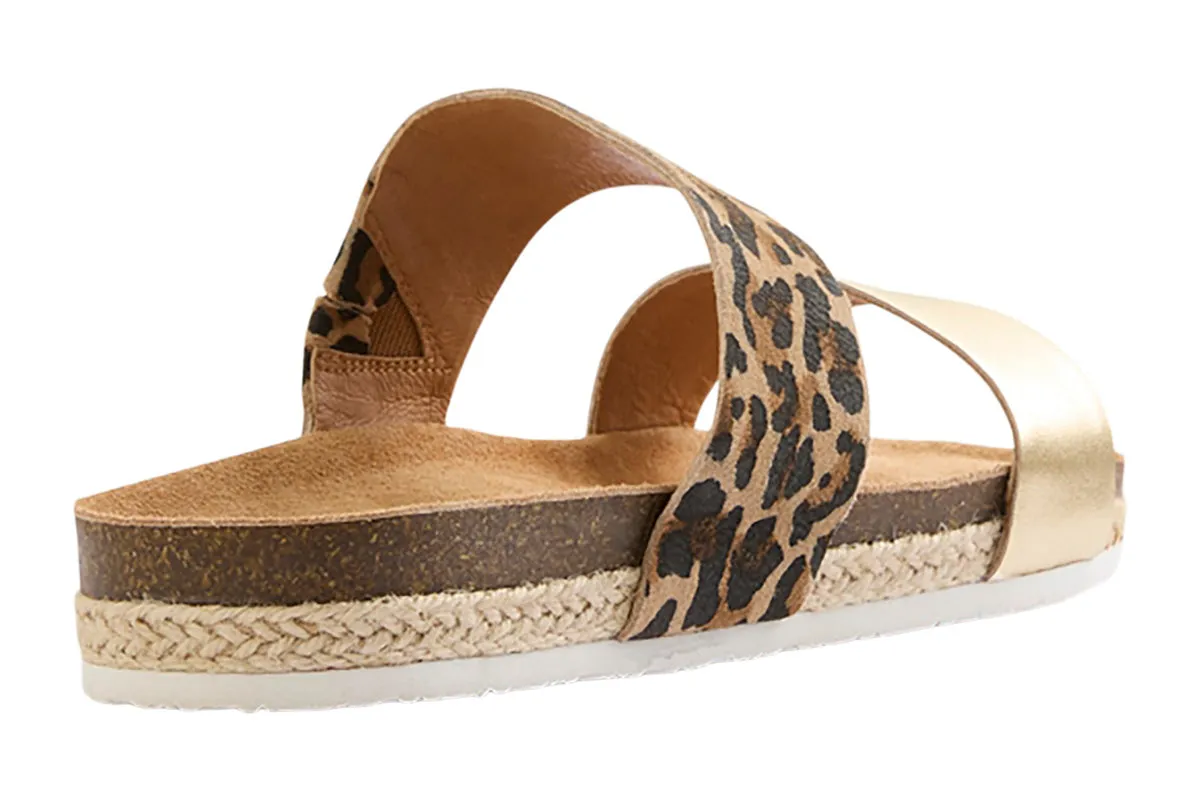 Frankie 4 Maria III Leopard/Gold Womens