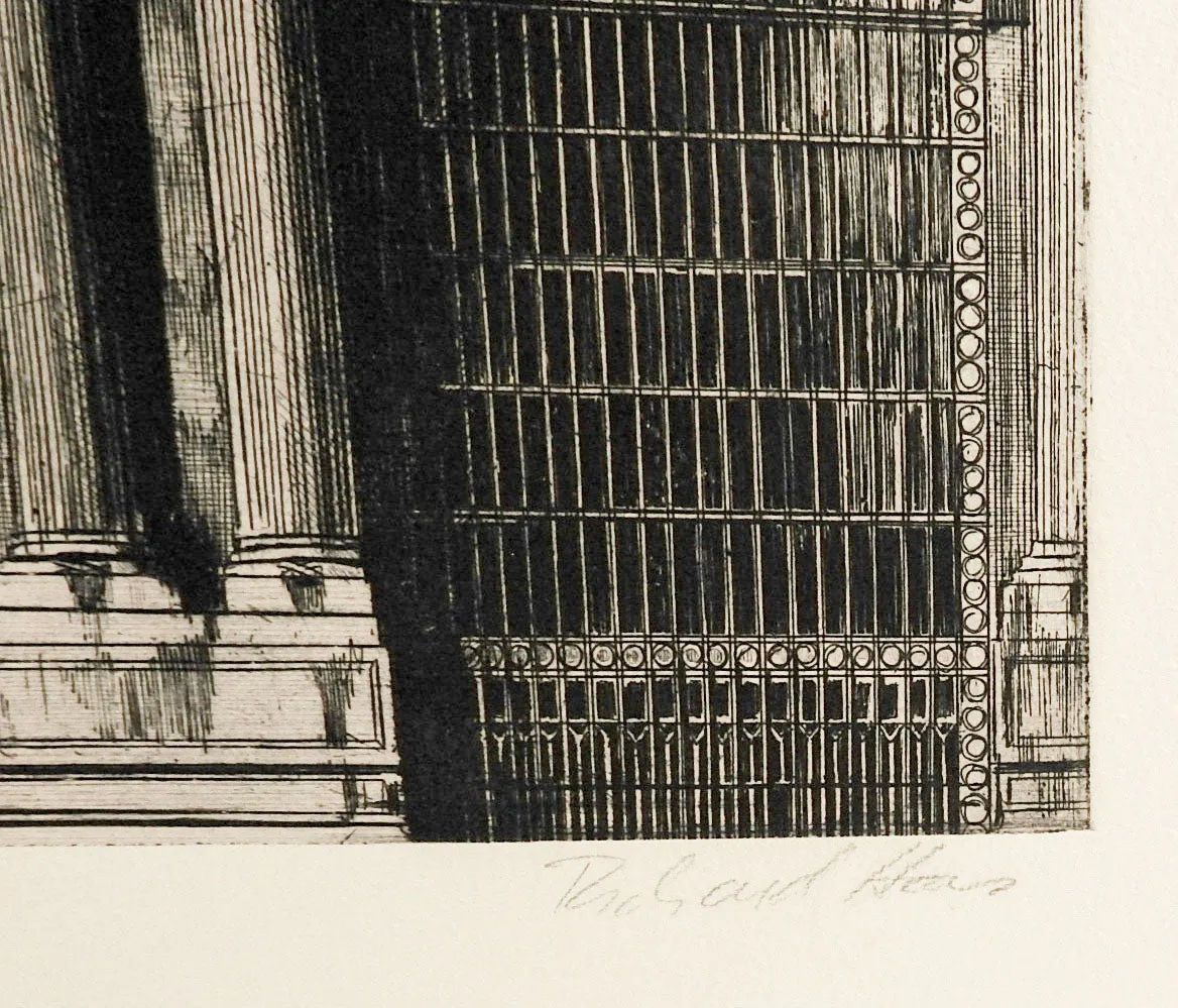 Grand Central  Station Lithograph
