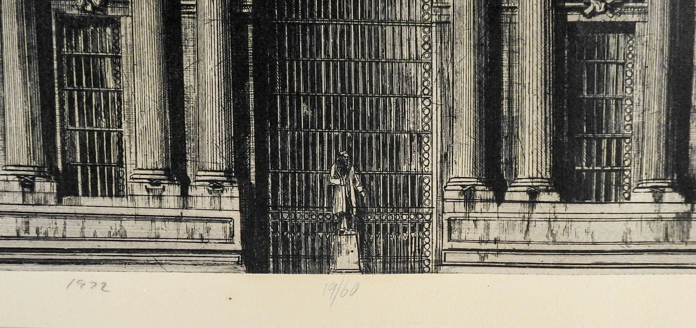 Grand Central  Station Lithograph