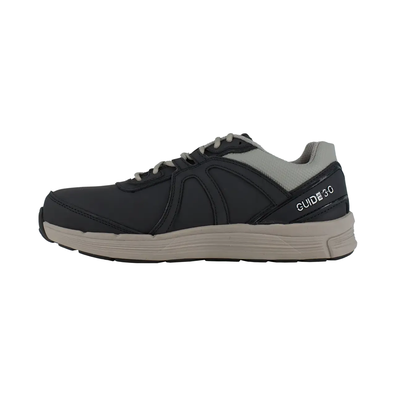 Guide Steel-Toe Athletic Work Shoe Navy/Grey