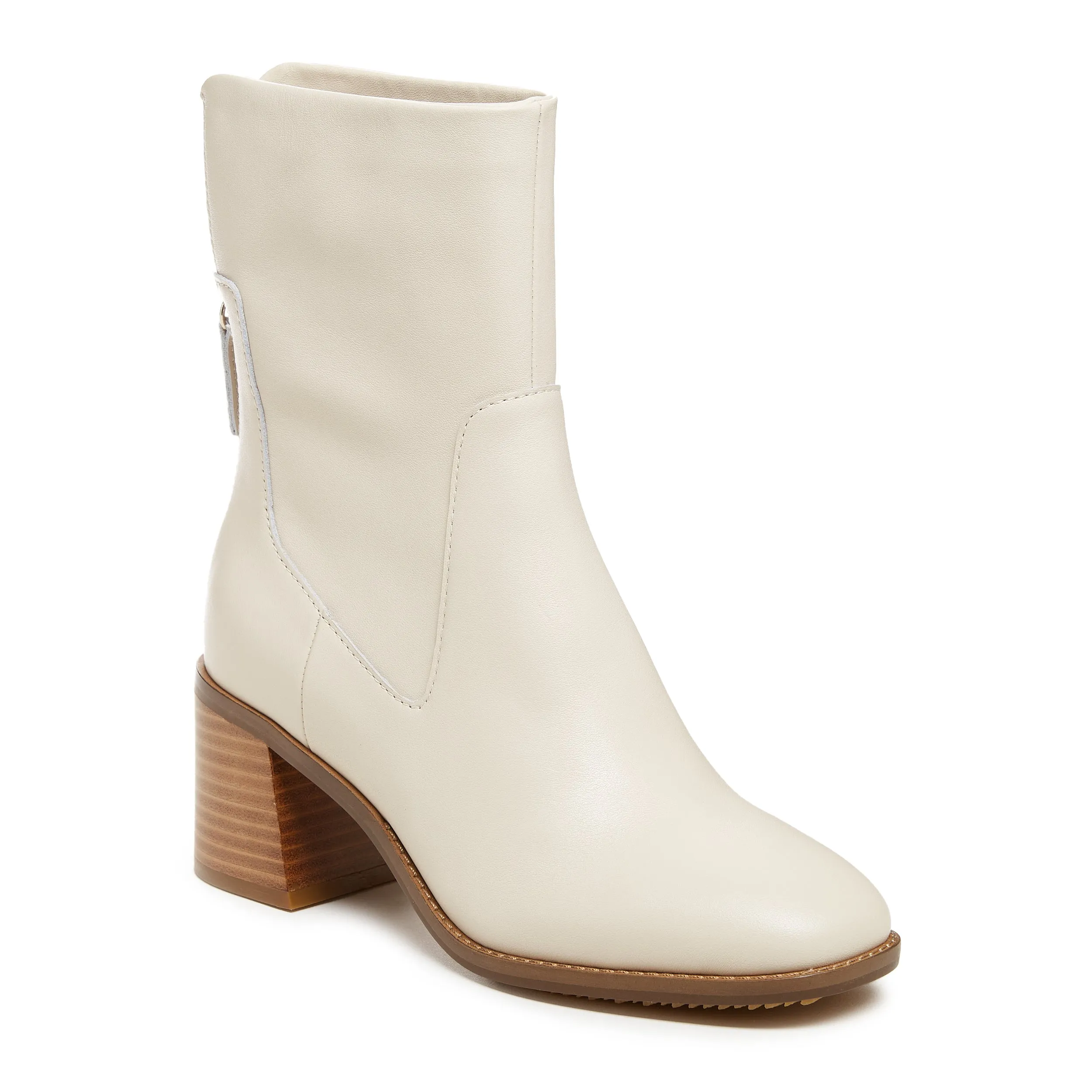 Island White Wide Width Booties