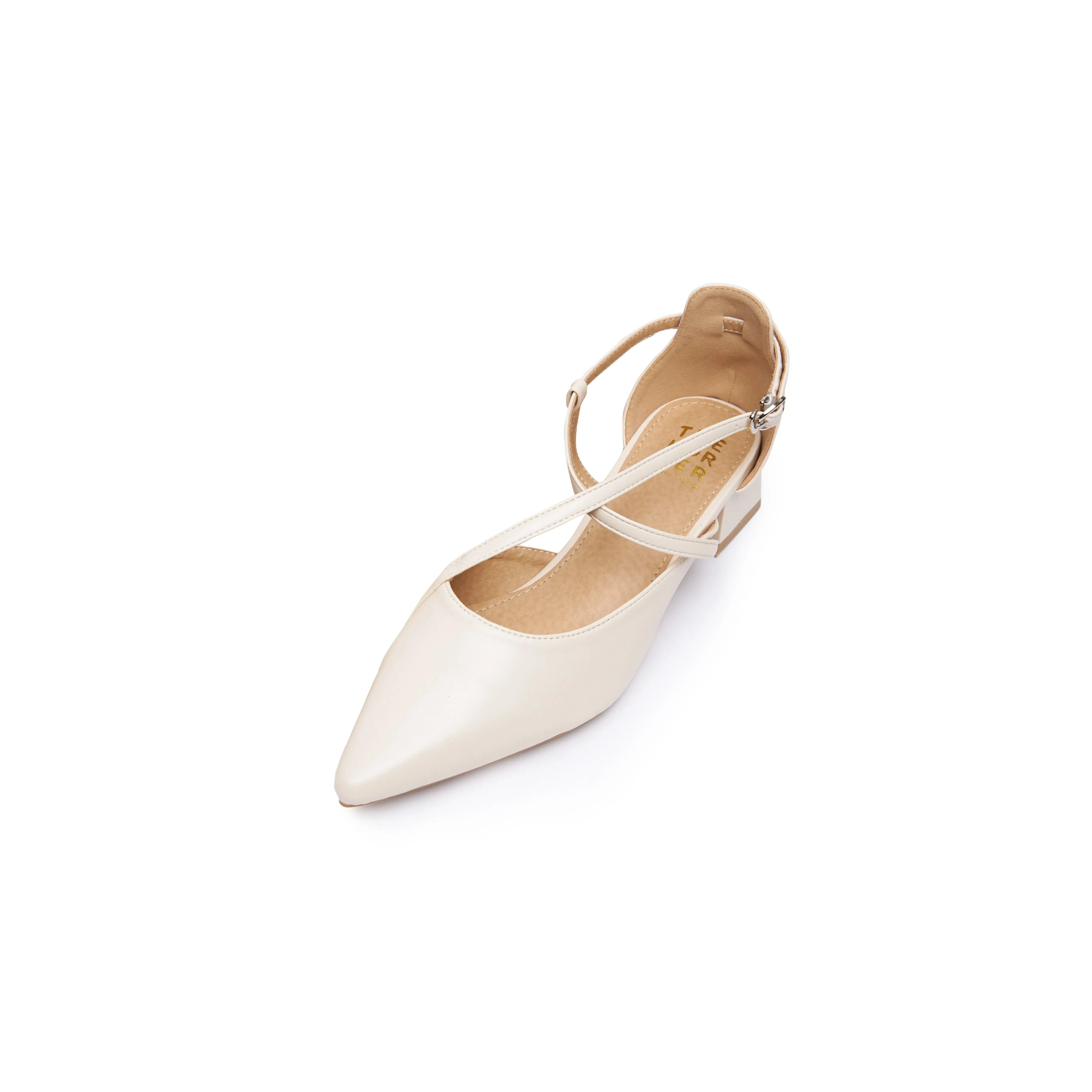 Kedi Heels Sandals - Beige ( BEI )