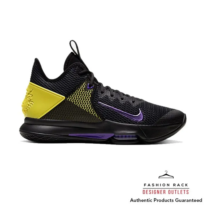 Nike Lebron Witness Iv Ep Black/Voltagepurple-Optiyellow-White
