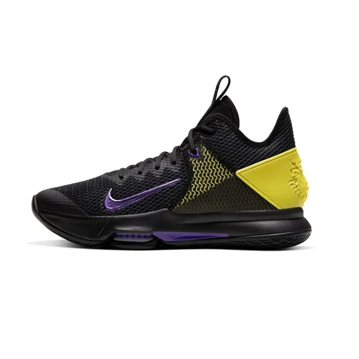 Nike Lebron Witness Iv Ep Black/Voltagepurple-Optiyellow-White