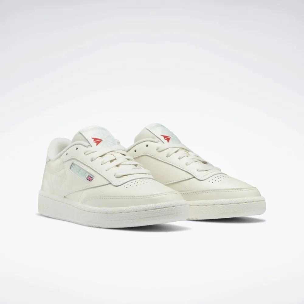 Reebok Footwear Women Club C 85 Women's Shoes CHALK/CHALK/LIGHT SAGE