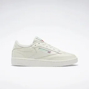Reebok Footwear Women Club C 85 Women's Shoes CHALK/CHALK/LIGHT SAGE