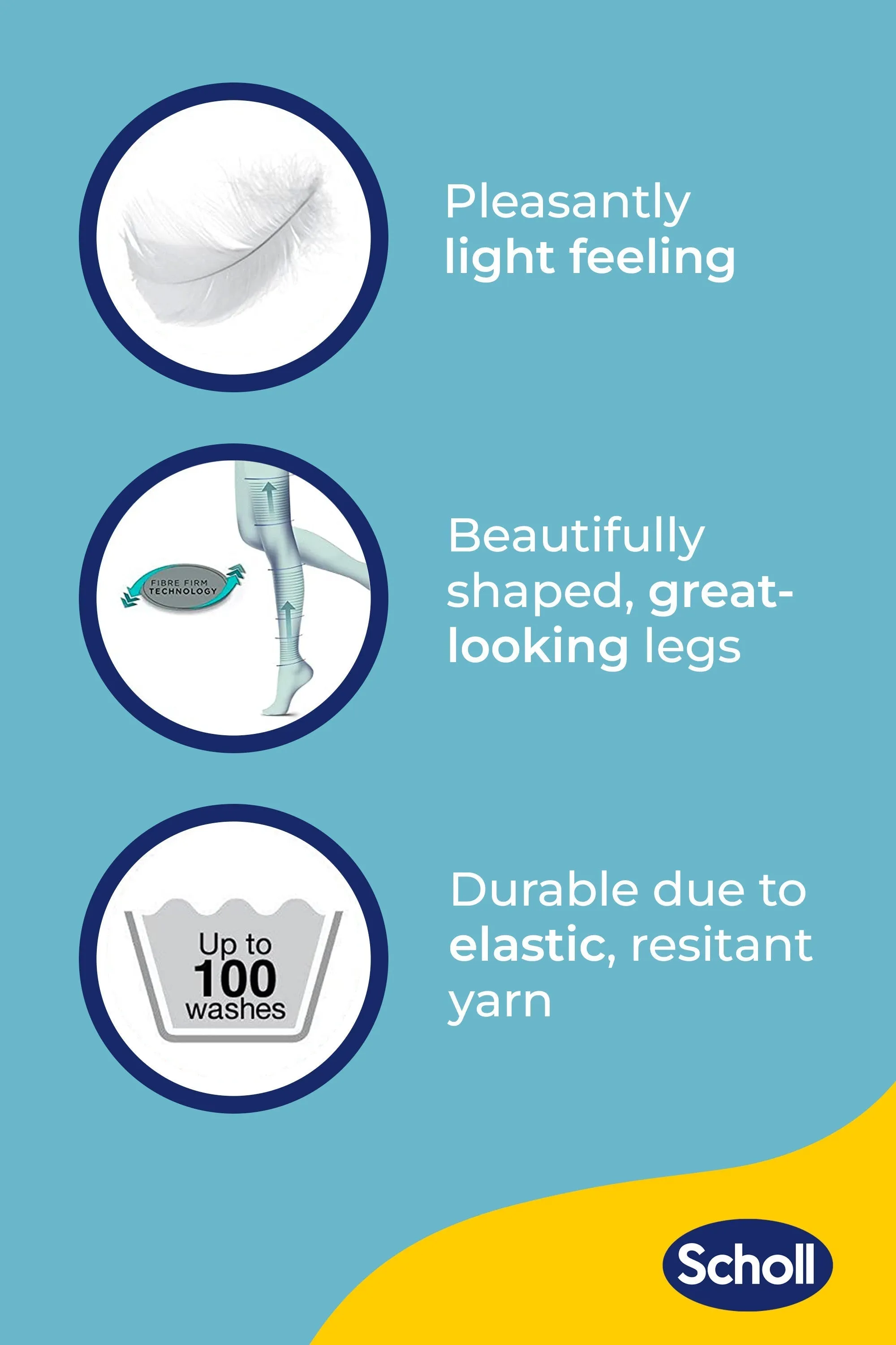 Scholl Light Legs - 60 Den (Black)